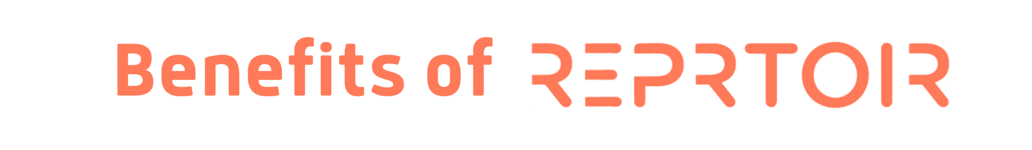 Reprtoir software